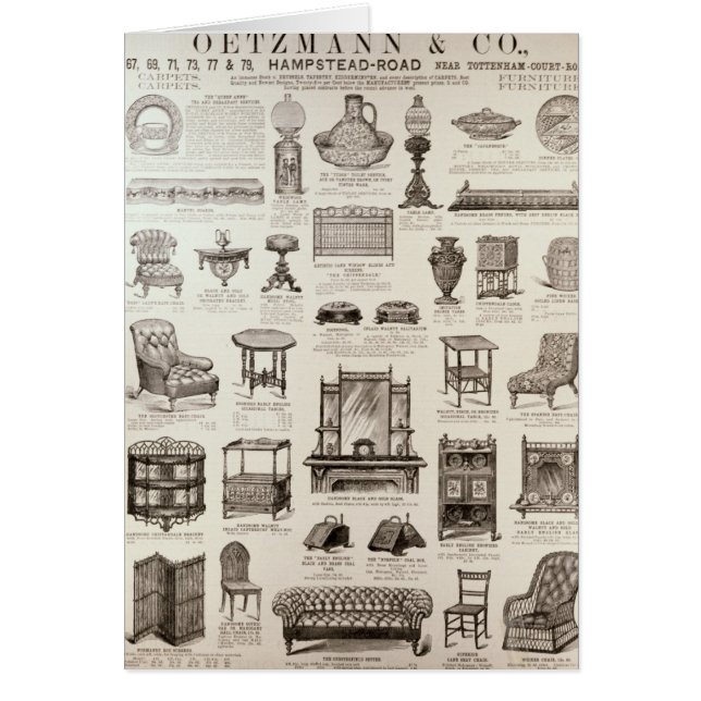 Reclame voor Oetzmann & Co. (Voorkant)