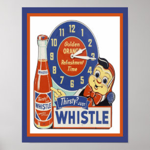 Reclame voor Poppen uit 1950 in Klokle Soda Poster