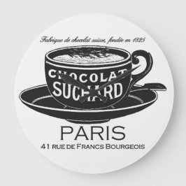Reclame voor Suchard Chocolat uit het verleden Grote Klok
