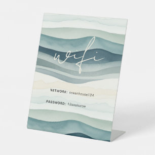 RECLAMEBORD MET VOETSTUK