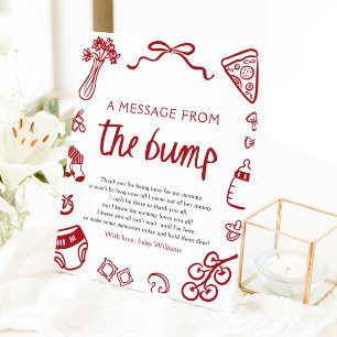  RECLAMEBORD MET VOETSTUK