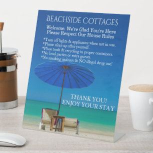  RECLAMEBORD MET VOETSTUK