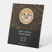 Reclamebord voor Coffeeshop | Banner voor Grand Op