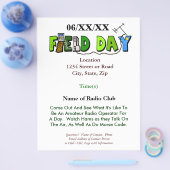 Reclamebrochure op de werkdag flyer (Enkel)