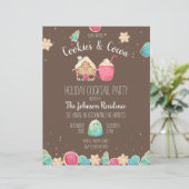 Reclamebrochure voor kerstkoekjes (Staand voorkant)