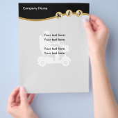 Reclamebrochure voor medische hulpmiddelen flyer (Hand)