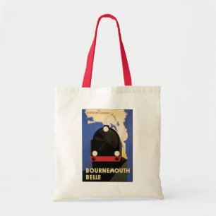 Reclameposter voor reizen, Bournemouth Belle Trein Tote Bag