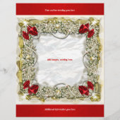 Reclamepromoties op flyer-sjabloon flyer (Achterkant)