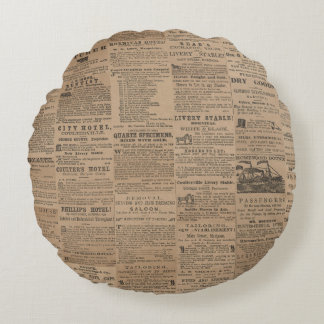 Reclames uit het verleden, NY 1856 Ronde kussen