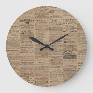 Reclames uit het verleden, NY 1856 wandklok Grote Klok