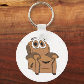 Recliner Cartoon Sleutelhanger (Voorkant)