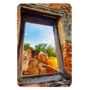 Reclining Buddha, Ayutthaya Magneet