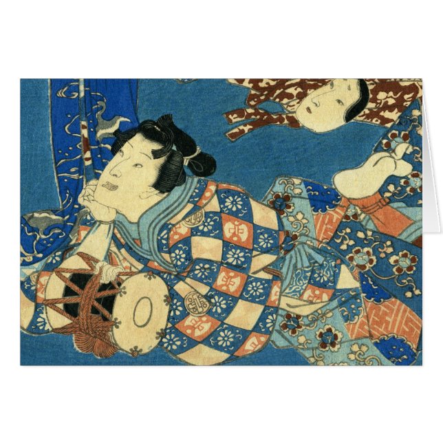 Reclining Geisha (Voorkant Horizontaal)