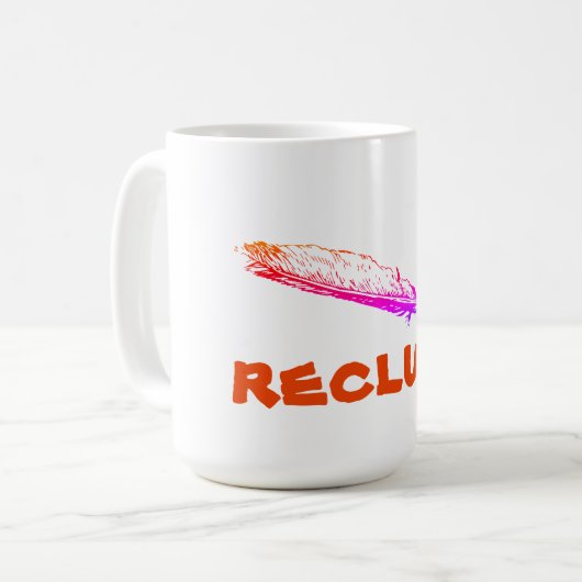 Recluse la tasse de plume (Devant gauche)