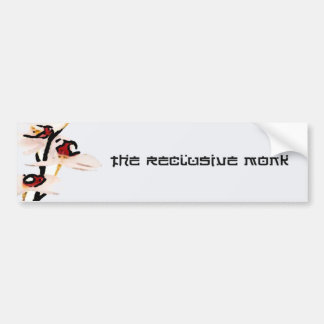 Reclusieve Monk Orchid Bumpersticker