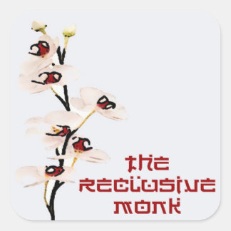 Reclusieve Monk Orchid Sticker