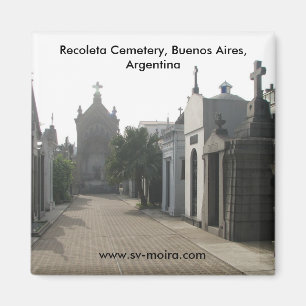 Recoleta begraafplaats, Buenos Aires, Argentinië Magneet