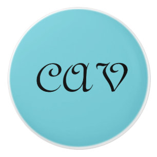 Recoleta Cornflower Blauw Keramische Knop