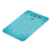 Recoleta Cornflower Blauw Magneet (Linkerzijde)