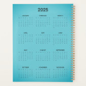Recoleta Cornflower Blue Planner (Achterkant)