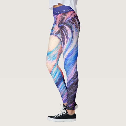 Recoleta Wave Design Leggings (Links)