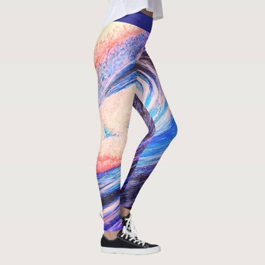 Recoleta Wave Design Leggings (Rechts)