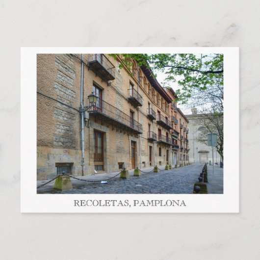 Recoletas, Pamplona Briefkaart (Voorkant)