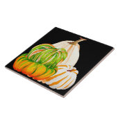 Récolte citrouille sur carreaux de céramique (2B) (Côté)