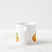 Récolte citrouille sur une Mug d'Espresso (Dos)
