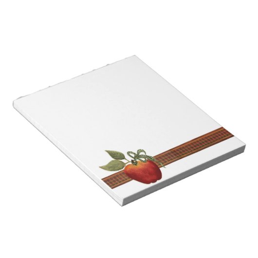 Récolte d'Apple - Bloc-notes (Incliné)