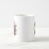 Récolte de la Mug de Monogramme Floral (Centre)