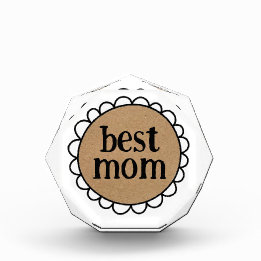 Récompense BEST MOM BORD À Brouillon Personnalisé