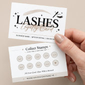 Récompense de fidélité Minimaliste Cils Beige