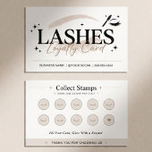 Récompense de fidélité Minimaliste Cils Beige