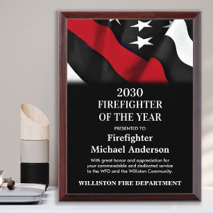 Récompense Pompier De L'Année Légère Reconnaissance De Ligne 
