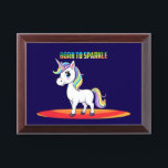 Récompense Sparkle Squad Leader<br><div class="desc">Bring a burst of charm and color to your day with this cheerful unicorn design. With rainbow hues and a confident sparkle, it's perfect for anyone who loves a touch of magic in their everyday life</div>