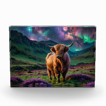 Vache Highland Under The Stars