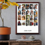 Récompense Vous êtes toujours le Collage de photos à l'occasi<br><div class="desc">Mariage anniversaire cadeau photo pour votre partenaire. Le design comporte une impression surdimensionnée qui se lit "You're Still the One", affichée comme une superposition sur vos images. Le modèle photo est configuré pour ajouter 20 de vos photos préférées, toutes affichées au format portrait vertical. Ce collage photo de style grille...</div>