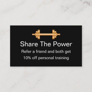 Récompenses de référence de client de forme