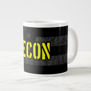 Recon Subdued American Flag Extra Grote Beker