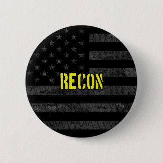 Recon Subdued American Flag Ronde Button 5,7 Cm