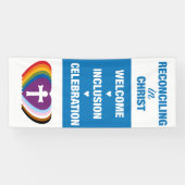 Réconcilier dans la bannière du culte du Christ (Horizontal)