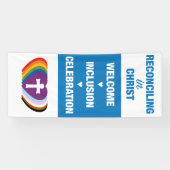 Réconcilier dans la bannière du culte du Christ (Horizontal)