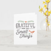 Reconnaissant Pour La Carte De Voeux Des Petites C (Fleur jaune)