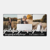 Reconnaissant pour ma famille personnalisé 3 Photo (Clavier et souris)