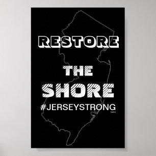 RECONSTITUEZ LE RIVAGE - AFFICHE DU JERSEY POUR LE