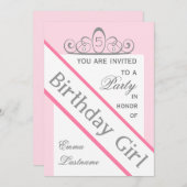 Reconstitution historique Sash et invitation de (Devant / Derrière)