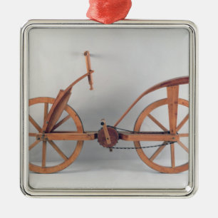 Reconstructie van het ontwerp van de da Vinci Metalen Ornament