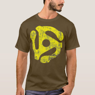 Record adapter (45 rpm) t-shirt