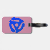 Record adapter bagagelabel (Achterkant horizontaal)